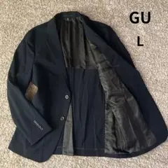 GU ジーユー テーラードジャケット ネイビー SW+E Lサイズ