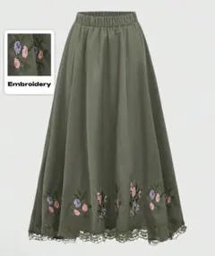SHEIN シーイン アナ風スカート XL ROMWE Fairycore 花柄