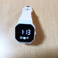 ちゃお付録　ピンク デジタル腕時計