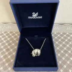 SWAROVSKI ネックレス　クマ　パンダ