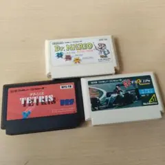 ファミコンソフト 3本まとめ ドクターマリオ tr