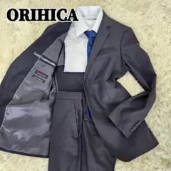 ORIHICA 　ビジネス　スーツ　背抜き　ストライプ　2B 　センターベント