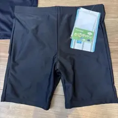 新品　130男の子用 ブラック スクール水着