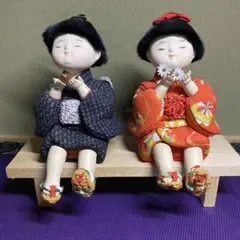 木目込人形 男の子女の子ペア