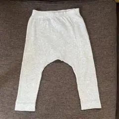 プチバトー　レギンス　ライトグレー　80