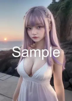 A4サイズアートポスター 1点もの 美女ポスター最高品質 D-N-８４