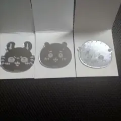 ちいかわ　東京みやげ　おかお　ミラーステッカー　3点セット