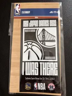 NBA JAPAN GAMES 2022 ステッカー
