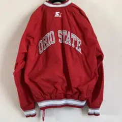 スターター IOWA STATE アイオワ州 プルオーバーナイロンジャケット