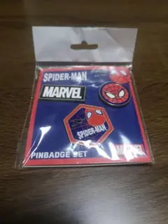MARVEL スパイダーマン ピンバッジセット