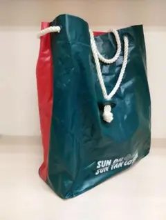 レトロ　資生堂　ノベルティ　スイミングバッグ　水着バッグ　　プールバッグ
