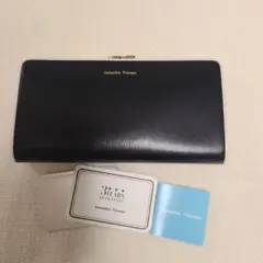 【未使用】Samantha Thavasa バイカラー がま口長財布 黒