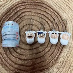 即購入OK♡クレヨンしんちゃん♡おくるみbabyスイング♡ガチャガチャ♡白ver