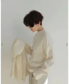 ETRE TOKYO ヘンリーネックアウトロックプルオーバー