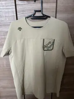 Move Spot ベージュ Tシャツ 半袖