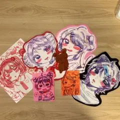 イラスト6枚セット