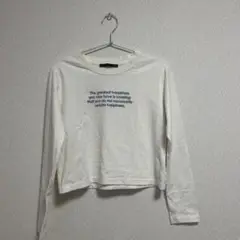 Heather 長袖Tシャツ ホワイト