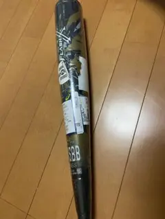 アシックス デュアルフラッシュX軟式野球バット ゴールド/ブラック