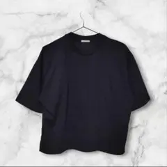 GU ジーユー 黒 半袖 無地 Mサイズ