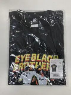 阪神タイガース アイブラック兄弟　 Tシャツ Ｌサイズ　佐藤輝明選手森下翔太選手