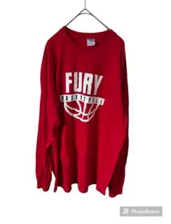 PORT&COMPANY FURY BASKETBALL 赤TシャツXLサイズ