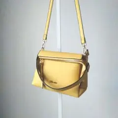 【フィラノ】2wayバッグ（Yellow）ショルダーバッグ/ハンドバッグ