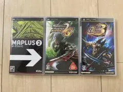 PSP モンスターハンター　ポータブル　セット売り
