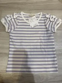 branshes Tシャツ 100cm ラベンダー リボン