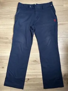 PAR72 七分丈　パンツ　Lサイズ　ネイビー