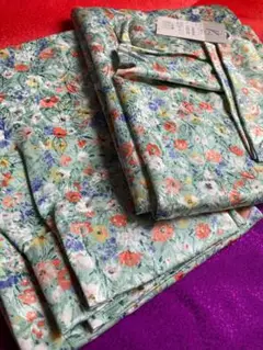 K's COLLECTION 花柄ドレープカーテン 2枚組 100x178cm①