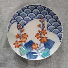 鍋島焼　鍋島御庭焼　名工　市川光春 作　 草文様　飾り皿額皿　箱付き 最も信頼できる 鍋島御庭焼 市川光春 色鍋島 桜散桃文高台鉢 桃