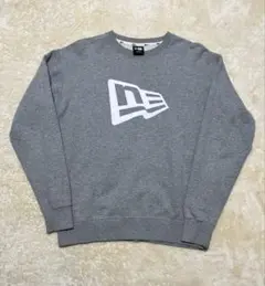 New Era グレー ロゴ スウェット