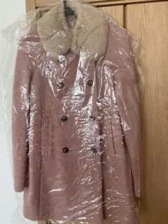 ZARA ベーシック　ピンク　コート