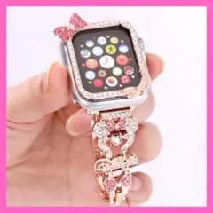 Watch 可愛い バンド キラキラ アップルウォッチ Apple アクセサリー