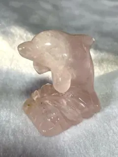 ローズクォーツ☆イルカ