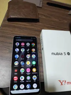 nubia S 5G ホワイト 本体