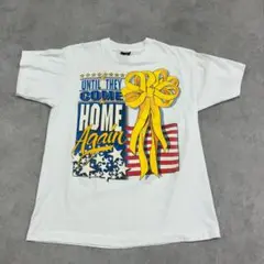 スクリーンスターズ　90s USA製　シングルステッチ　Tシャツ　古着　白　L