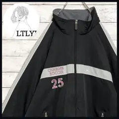 希少✨ NIKE ナイキ アウター ジャケット 内側フリース 刺繍ロゴ 黒 古着
