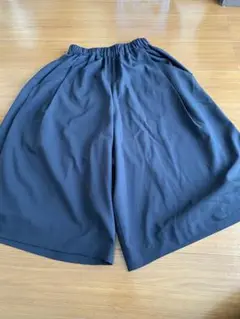 ネイビー ガウチョパンツ Sサイズ