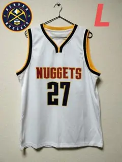 【ほぼ新品】NBA デンバー ナゲッツ ジャマール マレー Lサイズ相当