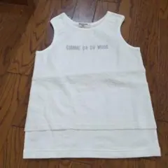 COMME CA DU MODE ノースリーブタンクトップ　レトロ