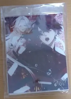 オランピアソワレ　アクリルパネル＆缶バッジセット　朱砂