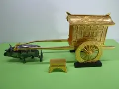 24KGP 天皇皇后両陛下 金婚式記念 牛車　黄金御所車