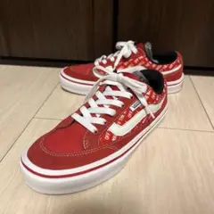 VANS スニーカー ファルケン 赤色 23.5cm