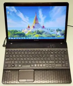 美品中古オシャレなブラック色SONY VAIO PCG-71B11N VPCEH