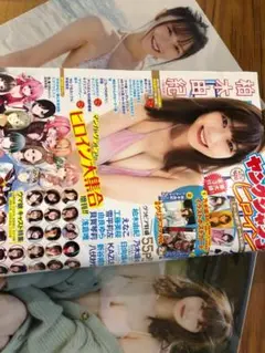 【新品】浅倉唯 クリアポスター 付録 ヤングジャンプヒロイン 2022年1月号