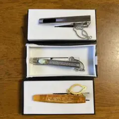 ネクタイピン3点セット