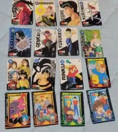 幽遊白書カード１６枚