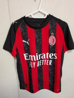 美品 ACミラン Puma 2025 2026Tシャツ 160〜S ユニホーム