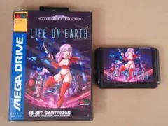 （管MX438）メガドライブ用カートリッジ「LIFE ON EARTH」